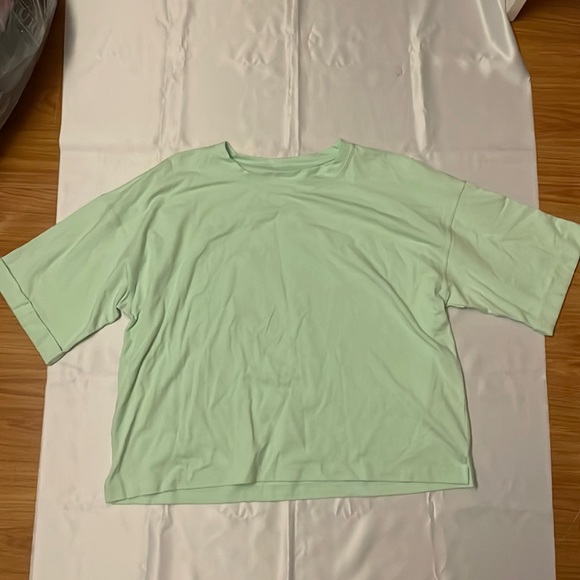 Eileen Fisher Cropped T-Shirt - Picture 1 of 3